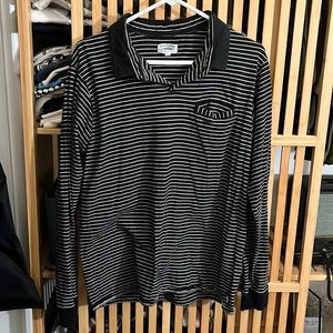 banks journal long sleeve polo